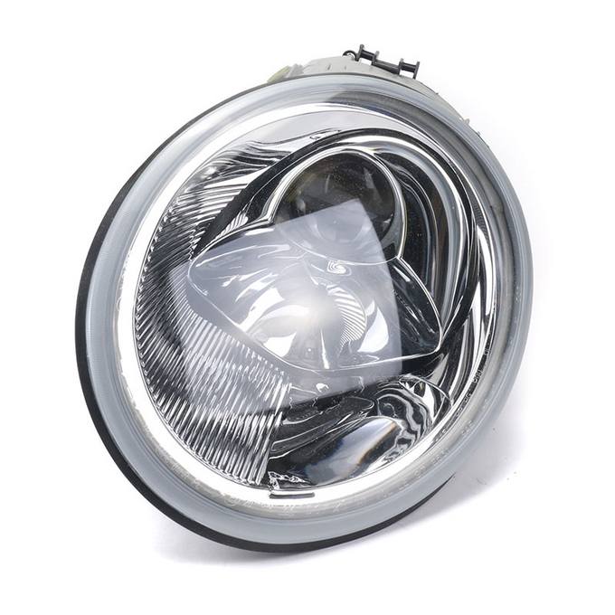 VW Headlight Assembly - Driver Side (Halogen) (NSF) 1C0941029K - TYC 205446001